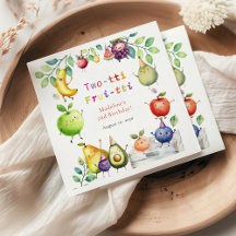 Two-tti Frutti Niedlich Fruits 2. Geburtstag Party