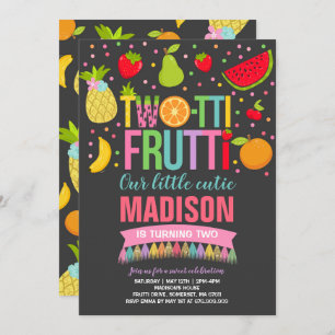 Two-tti Frutti Party Einladungs-2. Einladung