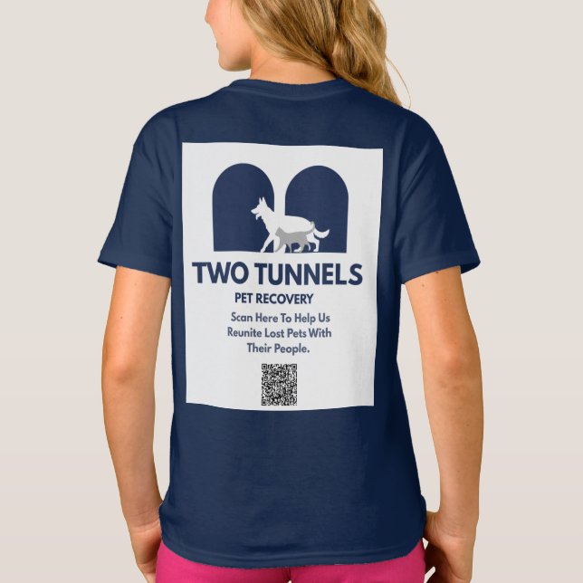 Two Tunnels Kids T-shirt  (Rückseite)