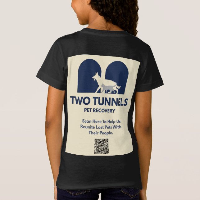 Two Tunnels Kids T-Shirt  (Rückseite)