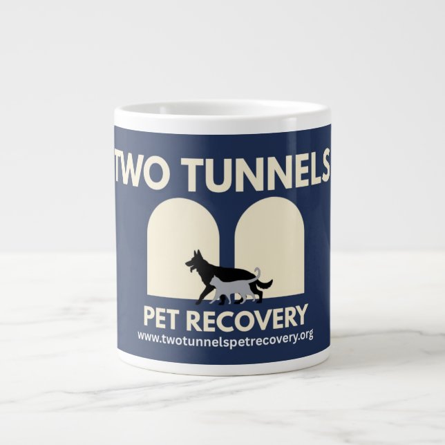 Two Tunnels Mug  Jumbo-Tasse (Vorderseite)
