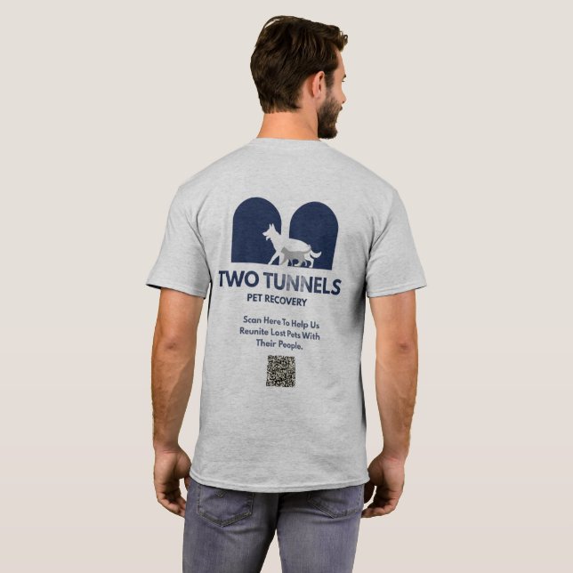 Two Tunnels T-Shirt (Schwarz voll)