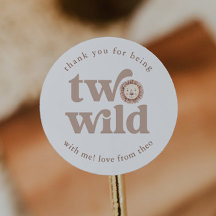 Two Wild Lion Birthday Vielen Dank