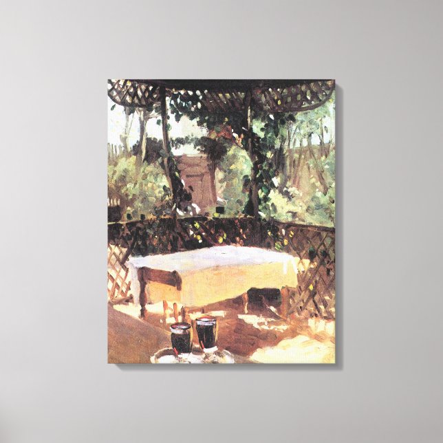 Two Wine Glasses von John Singer Sargent Leinwanddruck (Vorderseite)