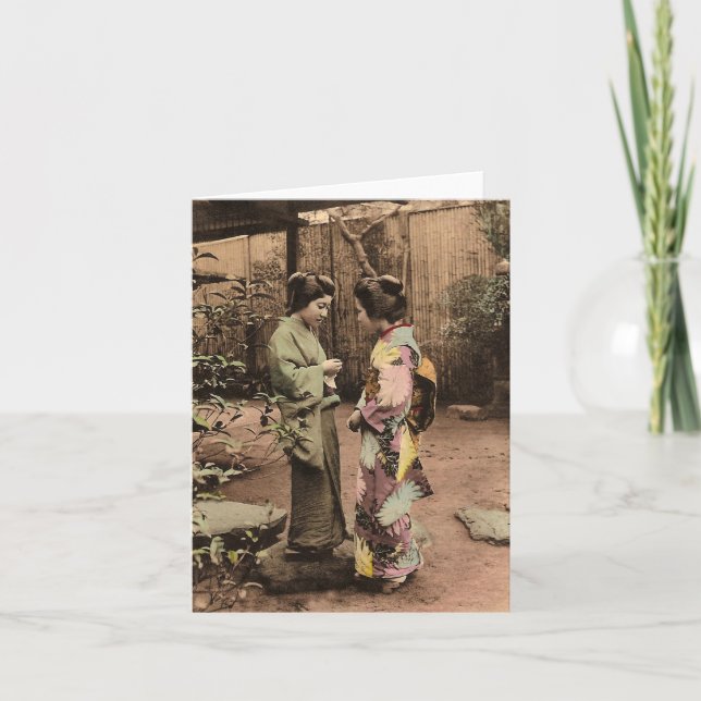 Two Women Karte (Vorderseite)