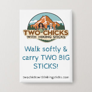 TwoChicks Rechteckiger Button (Tritt leise auf)