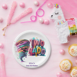 Twonado-T - Shirt Pappteller