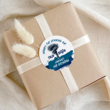 Twonado Wirbelsturm Tornado Blau Grunge Geburtstag