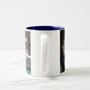 TwoTone Tassen-perfektes Geschenk der Zweifarbige Tasse