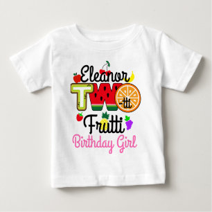 Twotti Fruitti Birthday Girl Pink   Tuitti Frucht Baby T-shirt