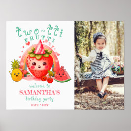 TWOTTI Tutti Frutti Sommer Frucht Kinder Kinder 2. Poster