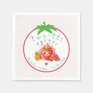 TWOTTI Tutti Frutti Sommer Frucht Kinder Kinder 2. Serviette