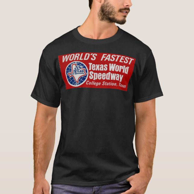 TWS,Texas World Speedway,World Closed Course Speed T-Shirt (Vorderseite)
