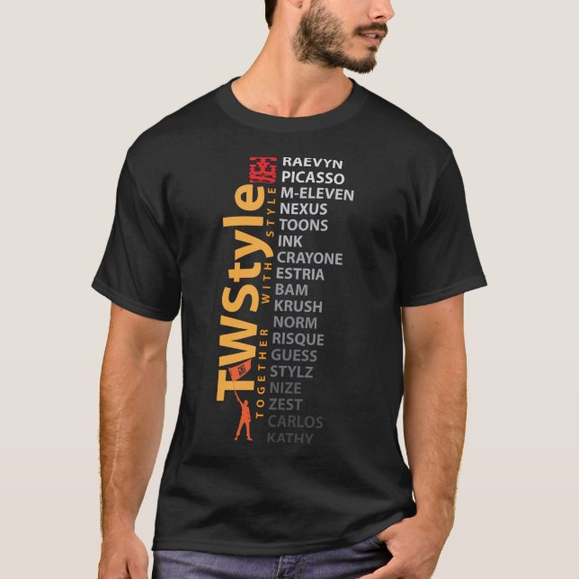 TWStyle Roll Call T-Shirt (Vorderseite)