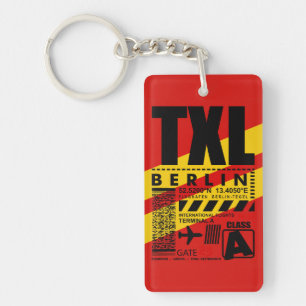 TXL Tegel Berlin Flughafen Schlüsselanhänger