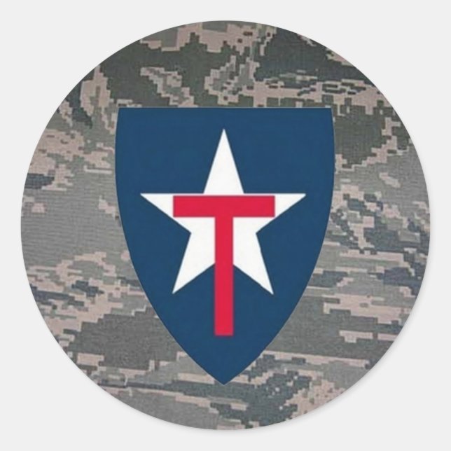 TXSG ABU Musteraufkleber Runder Aufkleber (Vorderseite)