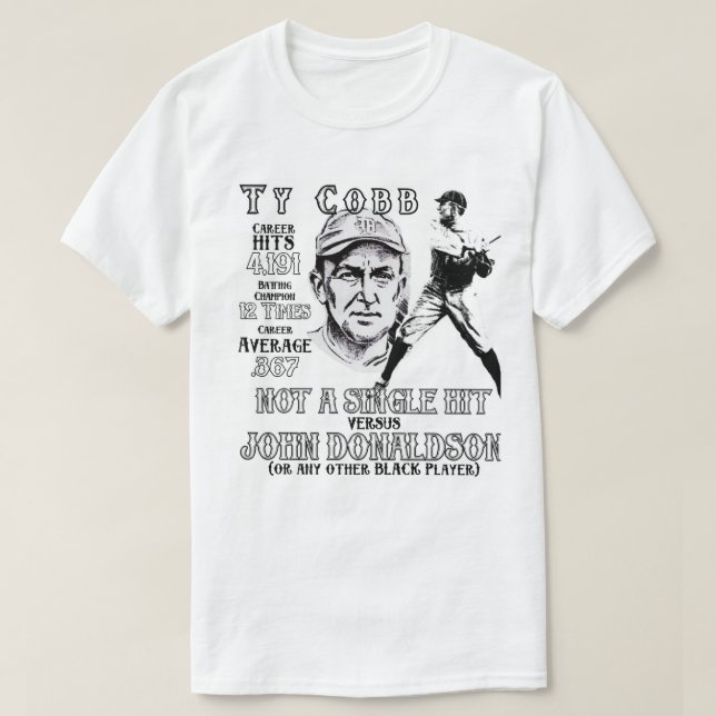 Ty Cobb T-Shirt (Design vorne)