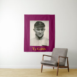Ty Cobb Wall Art Tapestery Wandteppich