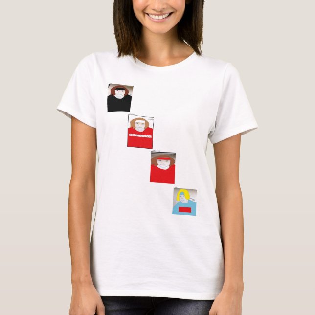 Ty, Gabriel, John James, and Nick Drawing T-Shirt (Vorderseite)