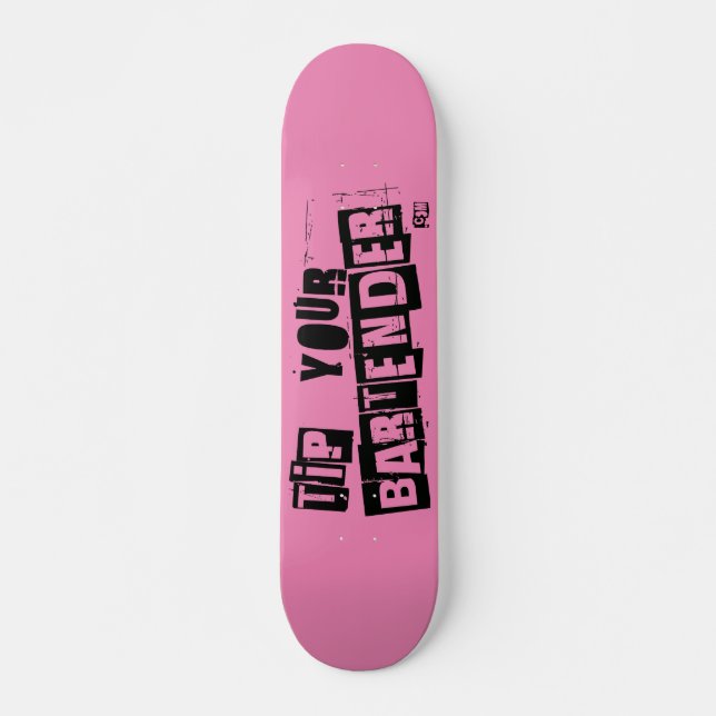 TYB Pink Punker Skateboard (Vorne)
