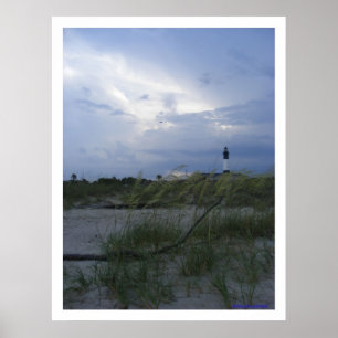 Tybee Insel-Abend Poster