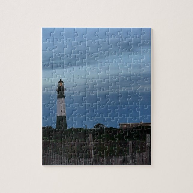 Tybee Insel-helles Haus-Savanne, GA Puzzle (Vertikal)