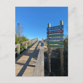 Tybee Island 15th Street Beach Postkarte
