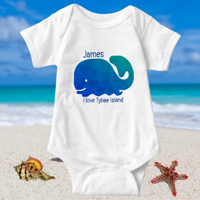 Tybee Island GA Baby Bodysuit Strampler (Von Creator hochgeladen)