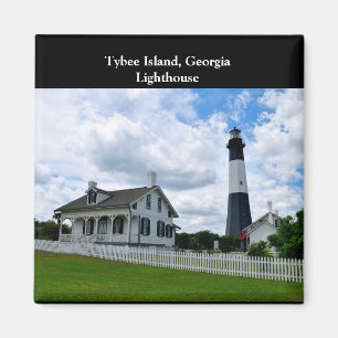 Tybee Island, Georgia Lighthouse Magnet