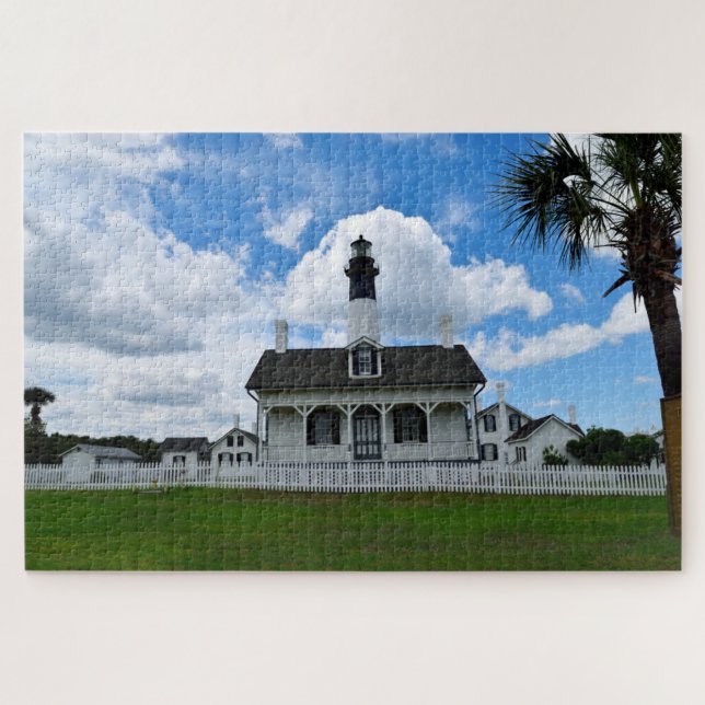 Tybee Island, Georgia Lighthouse Puzzle (Horizontal)