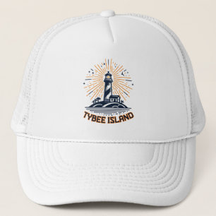 Tybee Island Georgia Lighthouse Sunrise Truckerkappe