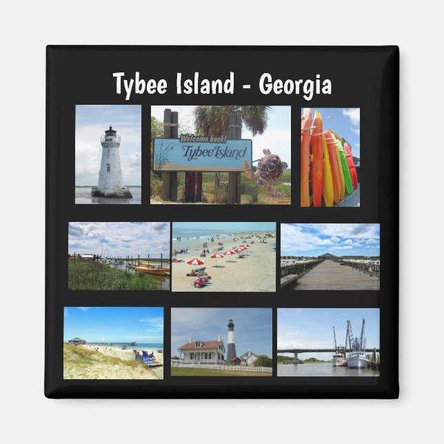 Tybee Island, Georgia Magnet (Vorne)