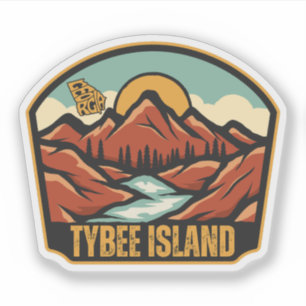 Tybee Island, Georgien Aufkleber