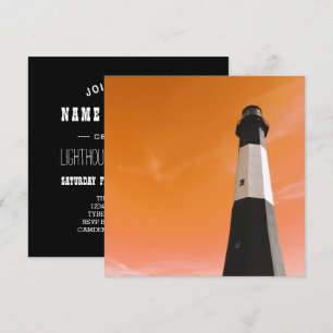 Tybee Island Leuchtturm Einladung