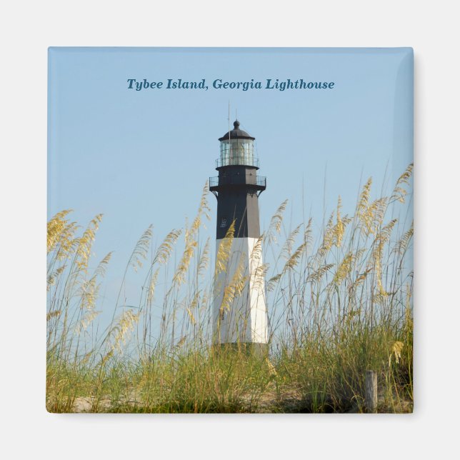 Tybee Island Lighthouse Magnet (Vorne)