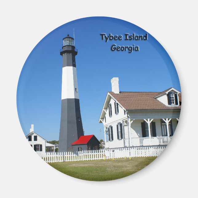 Tybee Island Lighthouse Magnet (Vorne)