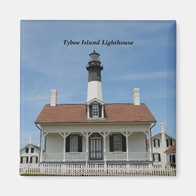 Tybee Island Lighthouse Magnet (Vorne)