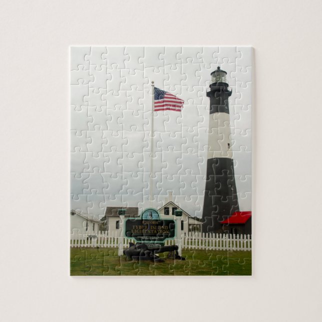 Tybee Island Lighthouse Station Puzzle (Vertikal)