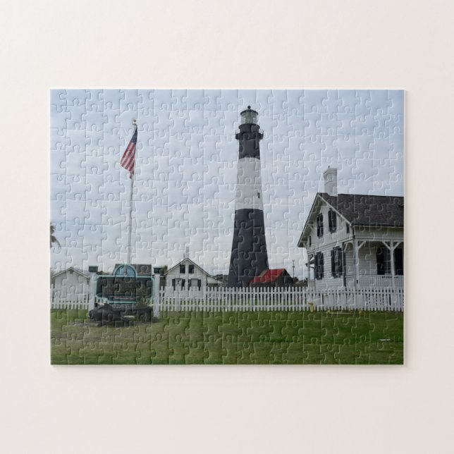 Tybee Island Lighthouse, Tybee Island Georgia Puzzle (Horizontal)