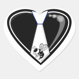 TYBEE LIEBE Herz-Aufkleber