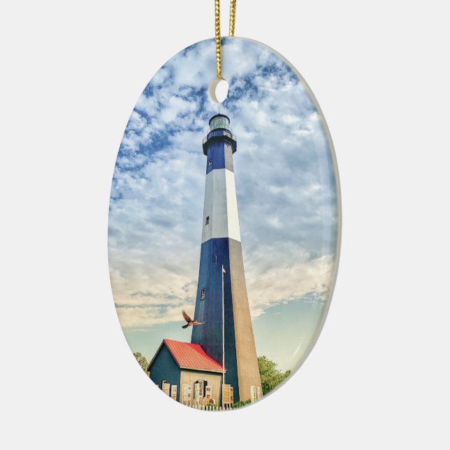 Tybee Lighthouse Collectible Holiday Ornament (Links)