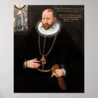 Tycho Brahe Portrait - 1596