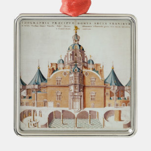 Tycho Brahes Observatorium Uraniborg Ornament Aus Metall