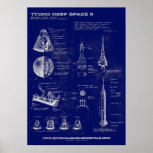 Tycho Deep Space II Concept Art Poster