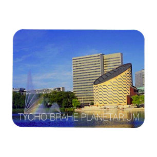 Tyco Brahe Planetarium Kopenhagen Magnet