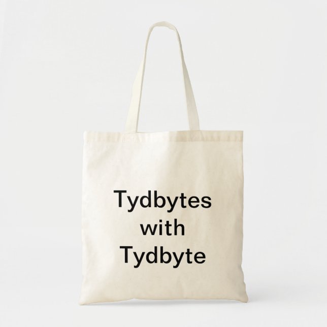 Tydbytes mit Tydbyte Tasche White (Vorne)