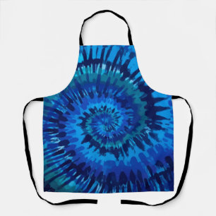 Tye-Blue All-Over-Print-Schürze Schürze