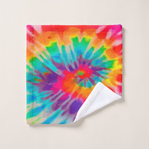 Tye-Dye-3-Handtuch Badhandtuch Set