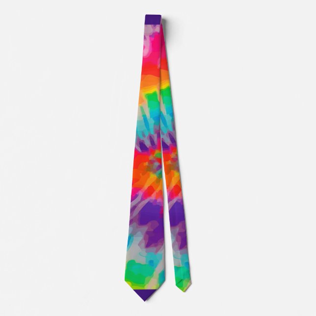 Tye-Dye-3 Neck Tie Krawatte (Vorderseite)