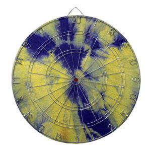 Tye Dye Komposition #11 von Michael Moffa Dartscheibe